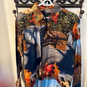 This is a men’s large BUGATCHI UOMO  shirt !!!!